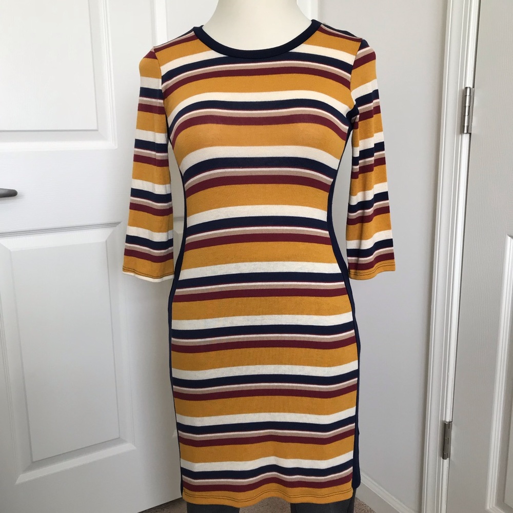 Gilli Knit Color Block Dress